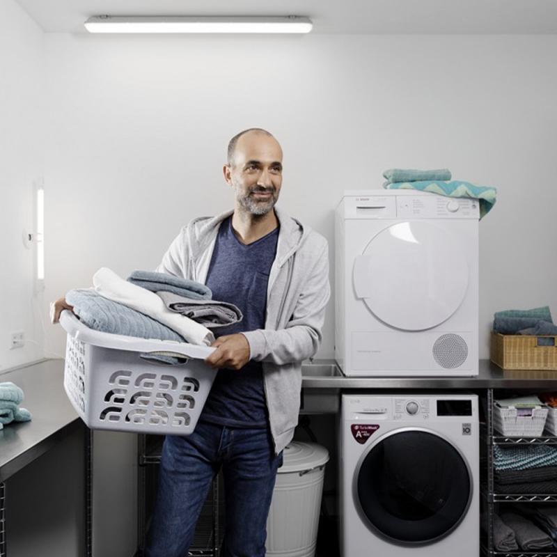 120cm OSRAM SubMARINE LED integrated 1200 Feuchtraumleuchte 36W IP65 Damp Proof 4000K neutralweißes Arbeitslicht